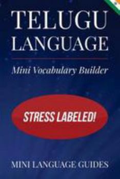 Paperback Telugu Language Mini Vocabulary Builder: Stress Labeled! Book