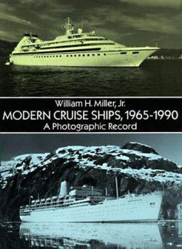 Paperback Modern Cruise Ships, 1965-1990: A Photographic Record Book