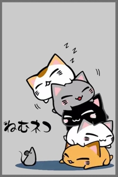 Paperback Neko Uh Oh: Notebook Journal for Kids & men, women.... with more than 100 lined page - Composition Size (6*9) Book