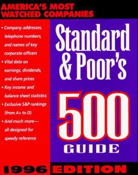 Paperback Standard and Poor's 500 Guide Book