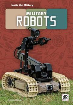Library Binding Military Robots Book