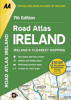 Paperback Road Atlas Ireland Book