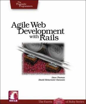 Paperback Agile Web Development with Rails: A Pragmatic Guide Book