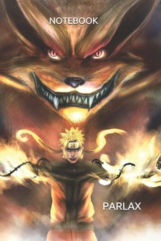 NOTEBOOK: Japanese Anime Lovers Gift Naruto Manga Senpai Notebook - Large 6 x 9 - Blush Notes 120 Pages