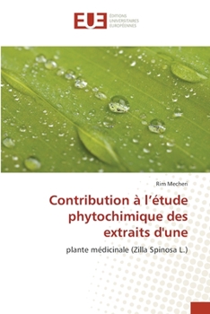 Paperback Contribution à l'étude phytochimique des extraits d'une [French] Book