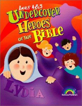 Paperback Undercover Heroes of the Bible Ages 4-5 Book