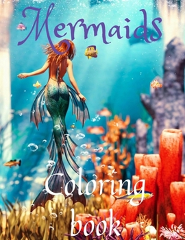 Paperback Creative Haven Magnificent Mermaids Coloring Book: Fantasy Mermaid Coloring Book for Adults Book