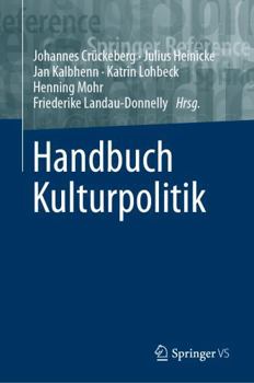 Paperback Handbuch Kulturpolitik (German Edition) [German] Book