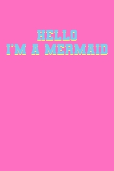 Paperback Hello I'm A Mermaid: Personal Expense Tracker Book