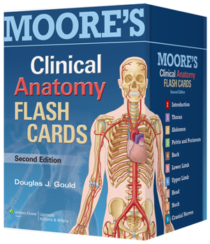 Cards Moore's Clinical Anatomy Flash Cards Book