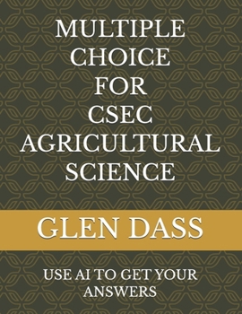 Paperback Multiple Choice for Csec Agricultural Science Book