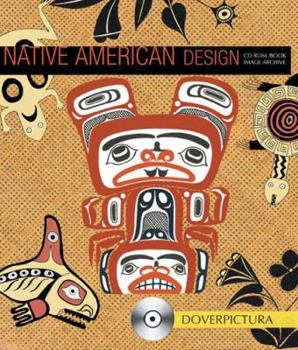 Paperback Native American Design [With CDROM] Book