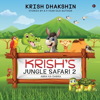 Paperback Krish's Jungle Safari 2: Abra ka Dabra Book