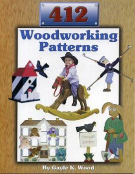 Paperback 412 Woodworking Patterns Book