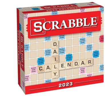 Calendar Scrabble 2023 Day-To-Day Calendar Book