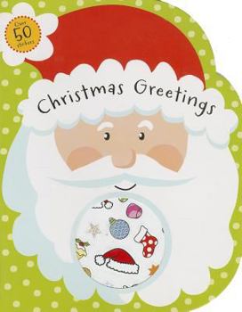 Paperback Mini Coloring Christmas Greetings Book