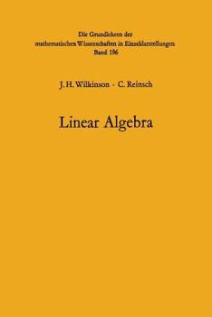 Paperback Handbook for Automatic Computation: Volume II: Linear Algebra Book