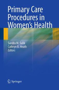 Paperback Primary Care Procedures in Women's Health Book