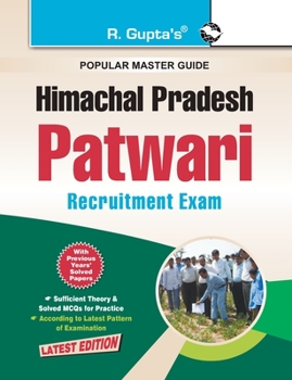 Paperback Himachal Pradesh: Patwari Recruitment Exam Guide Book