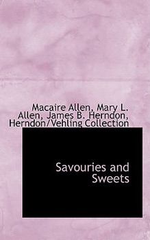Paperback Savouries and Sweets Book