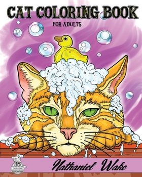 Paperback Cat Coloring Book For Adults: Domestic Cats - Exotic Cats - Fantasy Cats Book