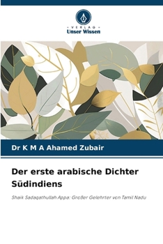 Paperback Der erste arabische Dichter Südindiens [German] Book