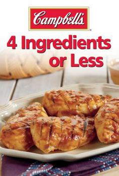 Hardcover Campbell's 4 Ingredients of Less Book