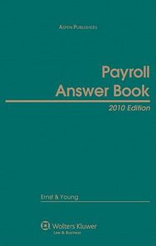 Hardcover Payroll Answer Book, 2010 Edition Book