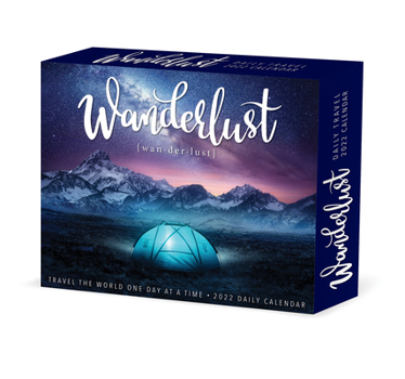 Calendar Wanderlust 2022 Daily Desktop Box Calendar Book