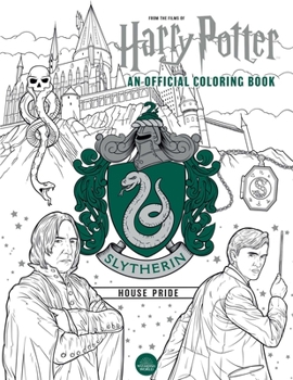 Paperback Harry Potter: Slytherin House Pride: The Official Coloring Book: (Gifts Books for Harry Potter Fans, Adult Coloring Books) Book