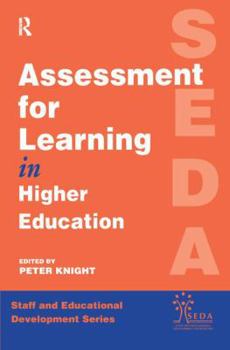 Hardcover Assessment for Learning in Higher Education Book