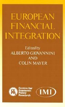 Paperback European Financial Integration Book