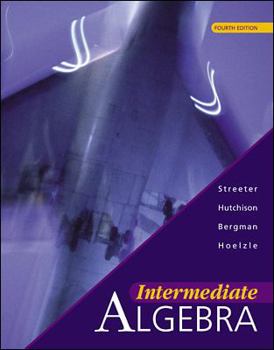 Hardcover Intermediate Algebra Book