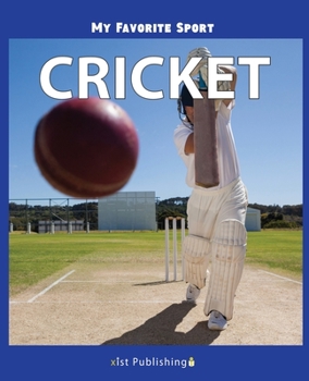 Paperback My Favorite Sport: Cricket Book