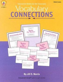 Paperback Vocabulary Connections: Interactive Games for the Classroom Book