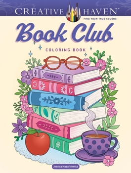 Creative Haven Book Club Coloring Book