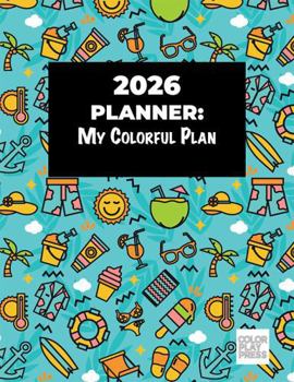 Paperback 2026 Planner - My Colorful Plan Book