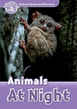 Paperback Read and Discover Level 4 Animals at Night Book