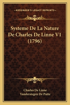 Paperback Systeme De La Nature De Charles De Linne V1 (1796) [French] Book