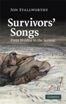 Printed Access Code Survivors' Songs: From Maldon to the Somme Book