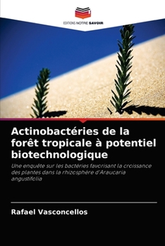 Paperback Actinobactéries de la forêt tropicale à potentiel biotechnologique [French] Book