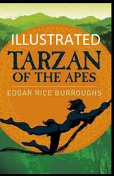Paperback Tarzan of the Apes Illustrated Book