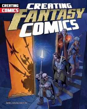 Library Binding Creating Fantasy Comics Book