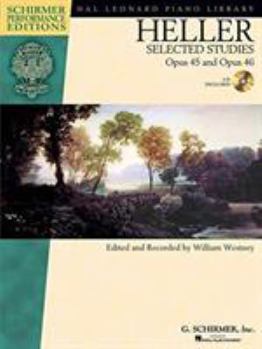 Paperback Heller - Selected Piano Studies, Opus 45 & 46 [With CD] Book