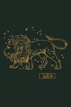 Paperback Leo: Zodiac Notebook 120-Page Lined Leo Zodiac Design Journal Book