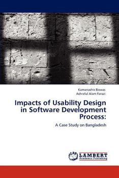 Paperback Impacts of Usability Design in Software Development Process Book