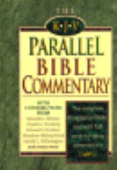 Hardcover The KJV Parallel Bible Commentary Book
