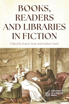 Hardcover Books, Readers and Libraries in Fiction Book