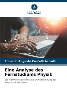 Paperback Eine Analyse des Fernstudiums Physik [German] Book