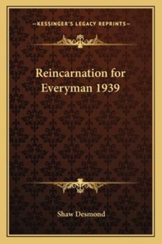 Paperback Reincarnation for Everyman 1939 Book